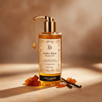 Amber Rinse – Shower Oil - True Born London