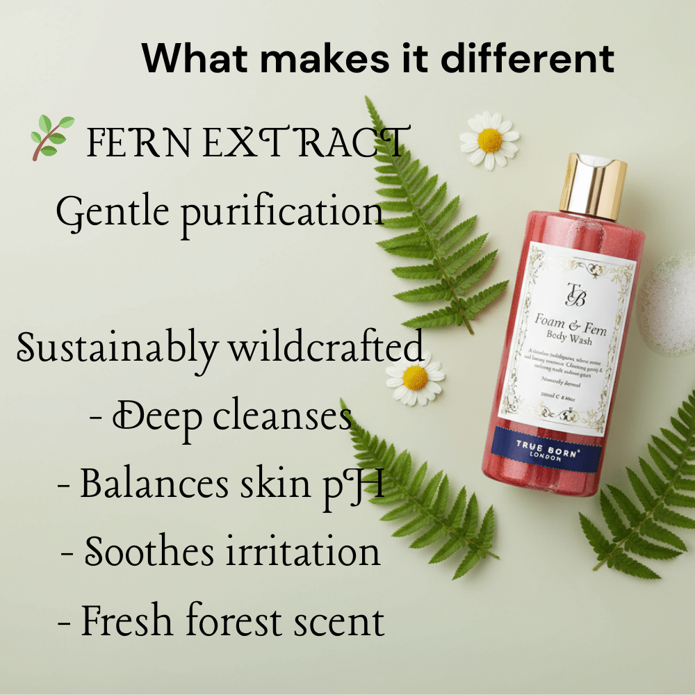 Foam & Fern – Body Wash - True Born London