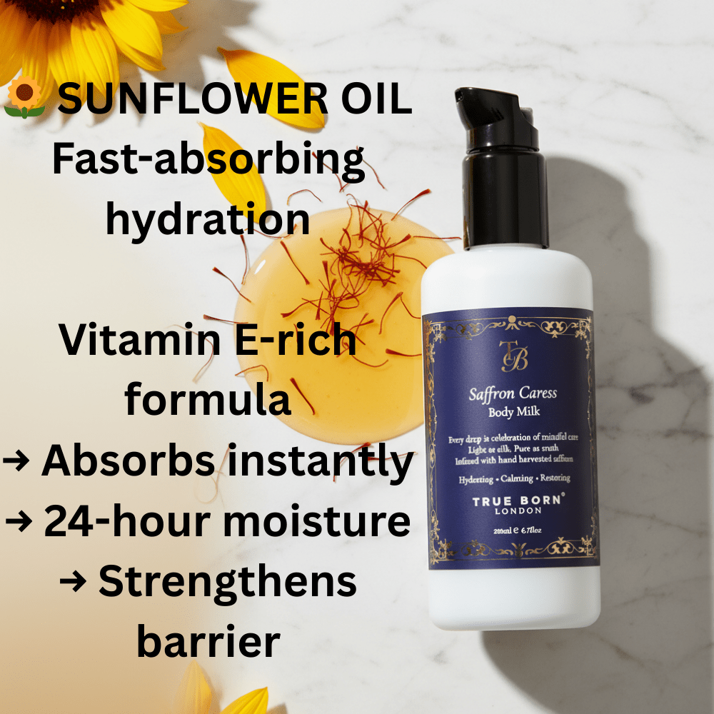 Saffron Caress – Body Milk - True Born London